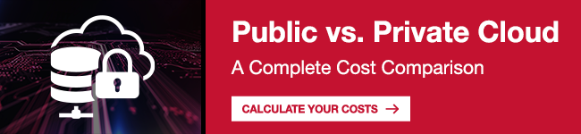 Private vs. Public Cloud Costs
