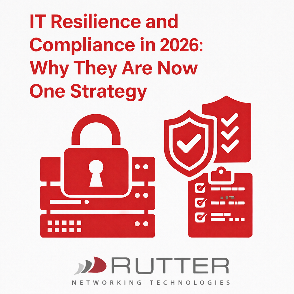 IT resilience and compliance strategy for 2026 with secure network and server protection by Rutter Networking Technologies